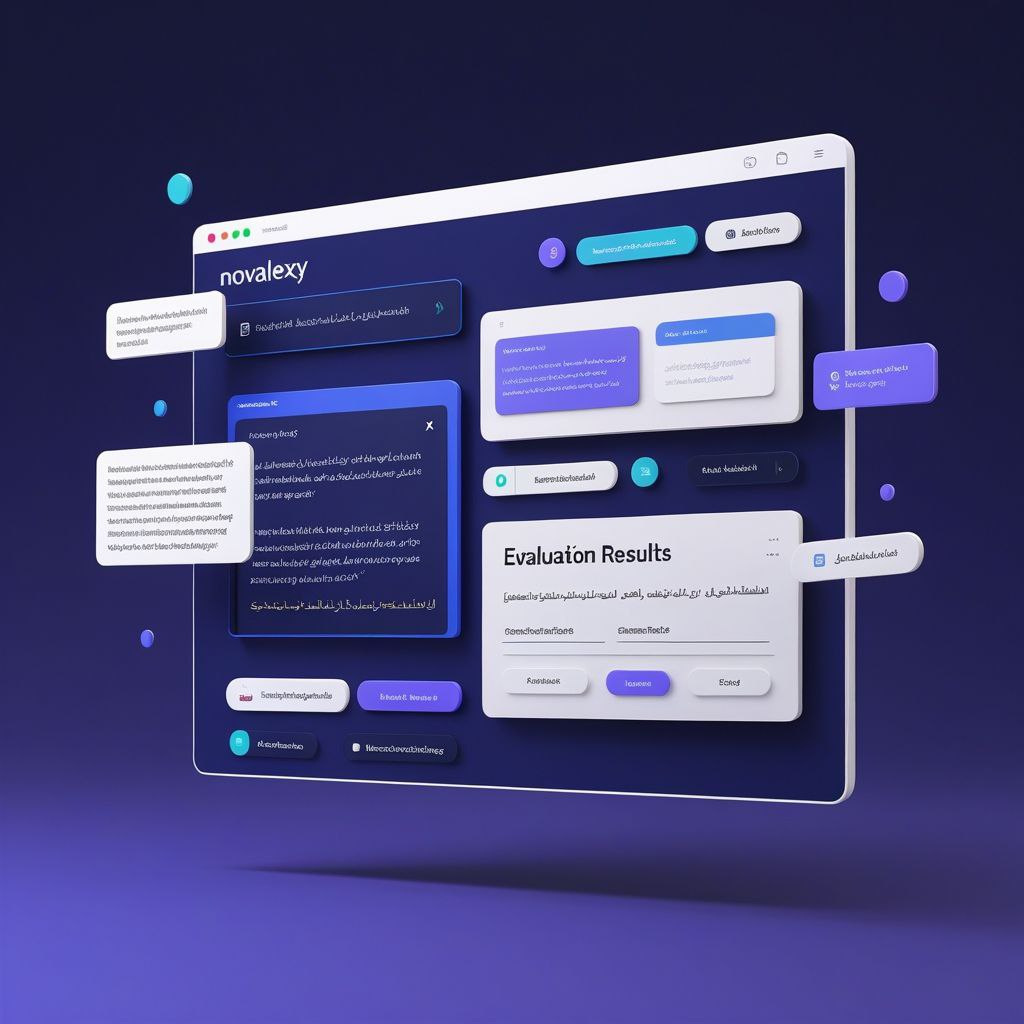 NovaLexy Translation Playground Interface showing AI-powered translation review and CEFR scoring