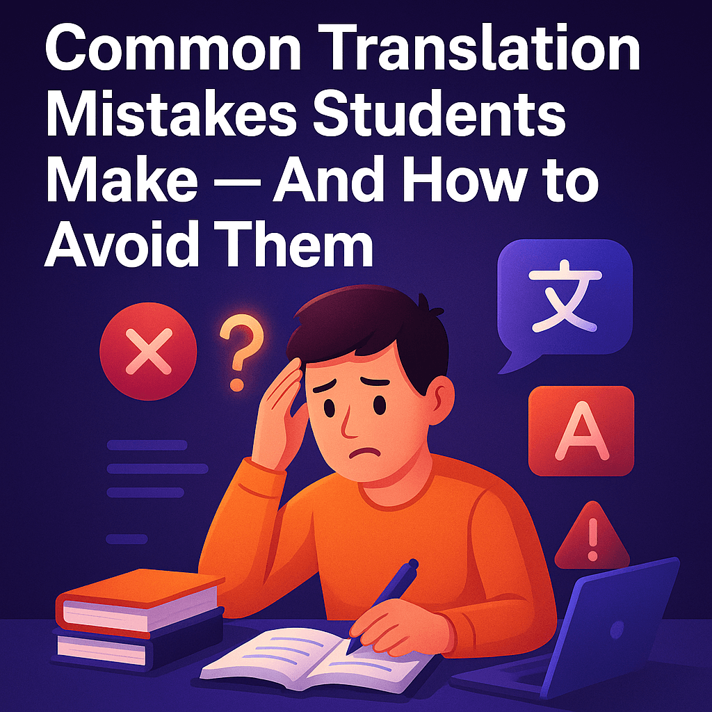 8 Common Translation Mistakes Students Make (And How to Fix Them)